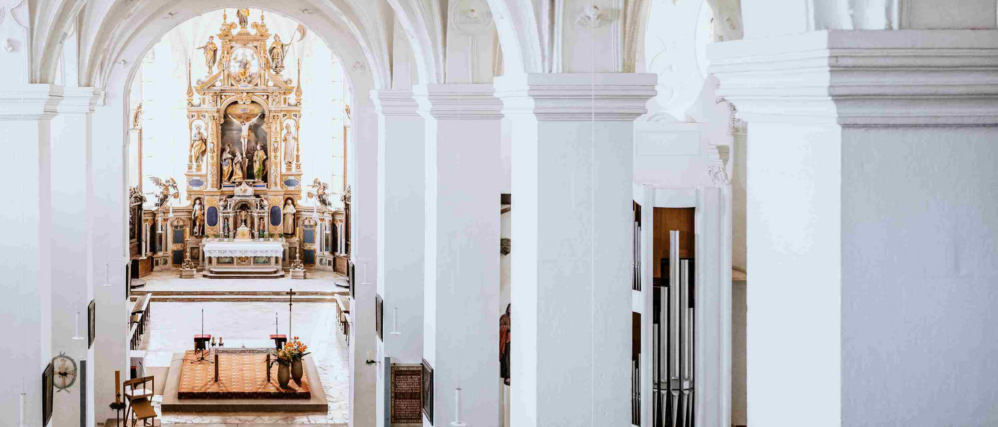 Kirchenschiff St. Vitus von oben (Frank Hübler | medbo)