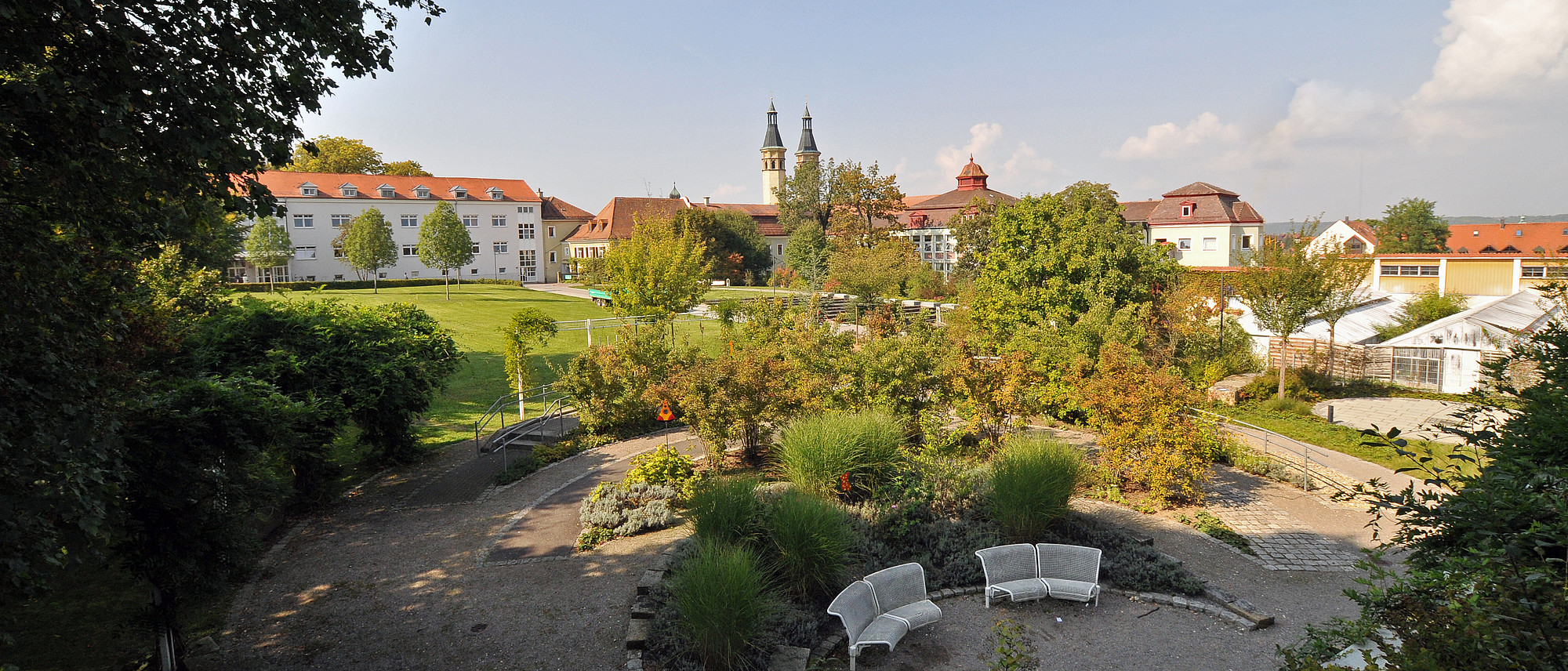 Überblick Sinnesgarten Neurologische Rehabilitation (Frank Hübler/medbo)