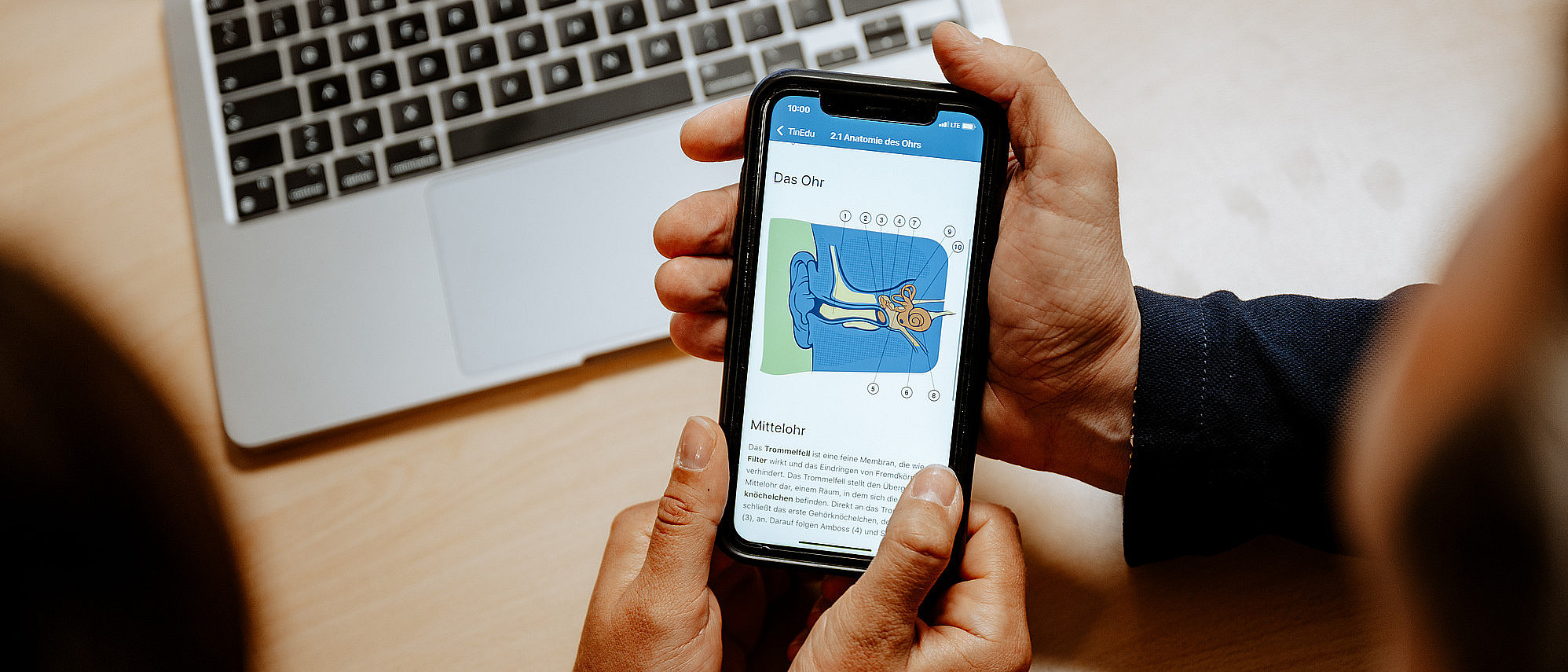Tinnitus-App Zentrum für Neuromodulation (Frank Hübler | medbo)
