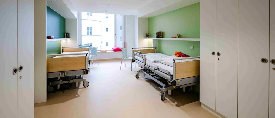 medbo Kinder- und Jugendpsychiatrie Weiden - Patientenzimmer (Frank Hübler | medbo)