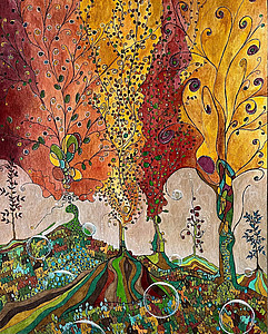 Der Herbstwald (Barbara Katharina Bayer)