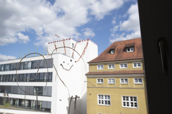 Blick aus dem Fenster der neuen KJP Weiden