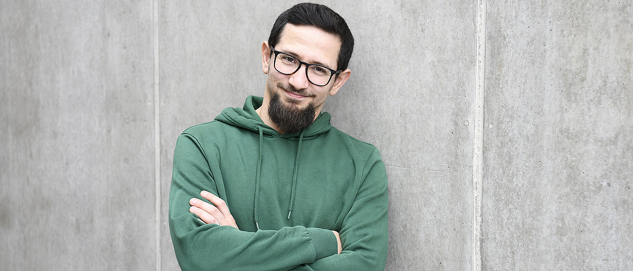 Portrait von Alkamel Ammar 