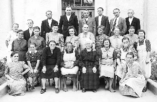 Patientengruppe um 1930 (medbo)