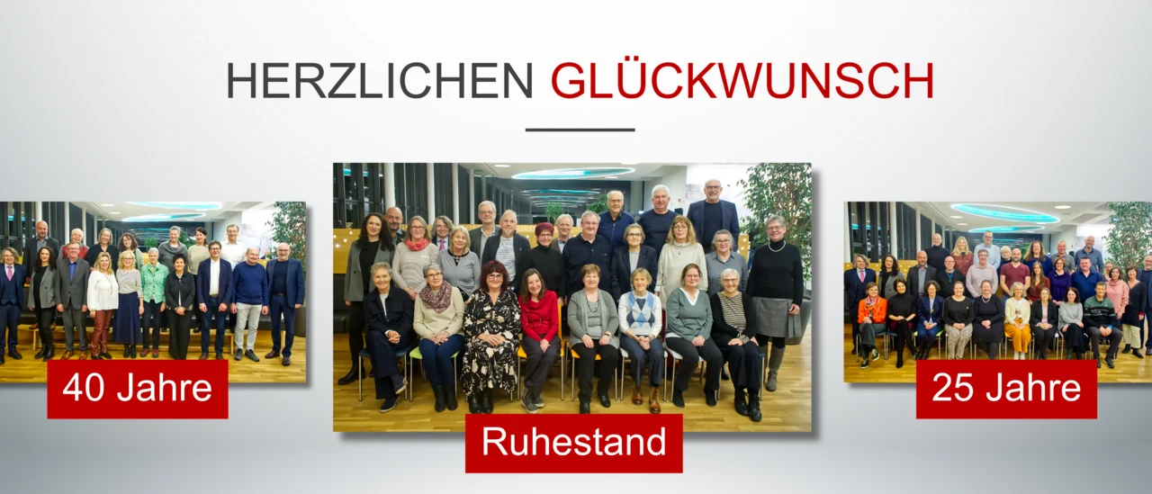 medbo Mitarbeiterehrung Jubilarsfeier Artikelbild Ruheständler und Jubilare - Januar 2025