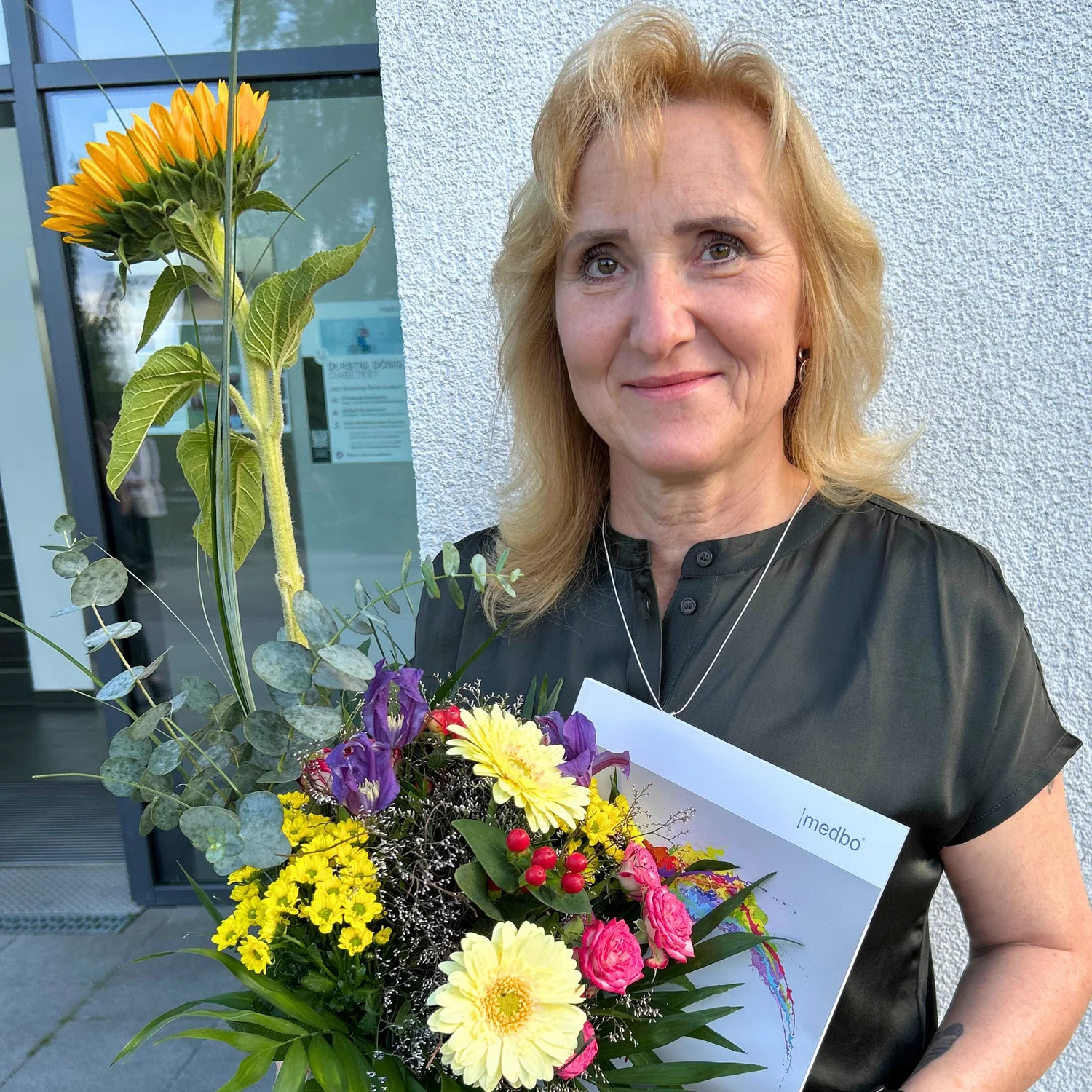 Absolventin Nadine Fischer-Dziwoki © medbo KU | Susanna Haselbeck