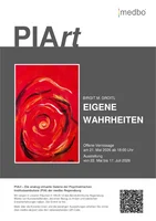 Plakat PIArt Ausstellung Birgit M. Groitl 2026 (medbo Regensburg)