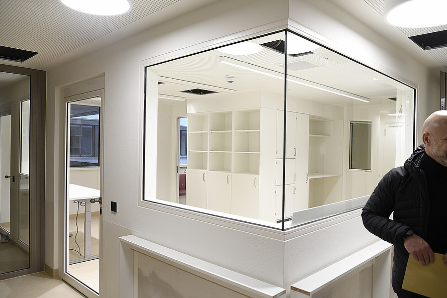 Blick ins neue Stationszimmer (c) Müller Johannes