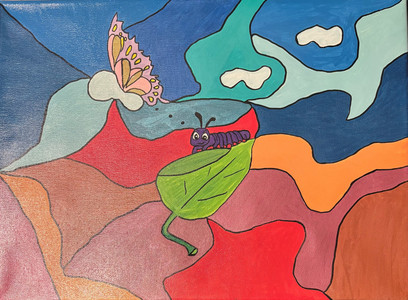 Die Raupe und ihr Traum (c) Gila Joachim