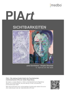 Plakat PIArt 1 2024 (Jutta Sonnleitner/Brigitte Elberfeld | medbo)