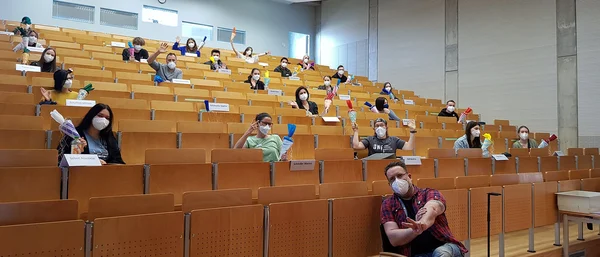 Gruppenfoto Schüler Start Aprilkurs (Astrid Herzog | medbo)