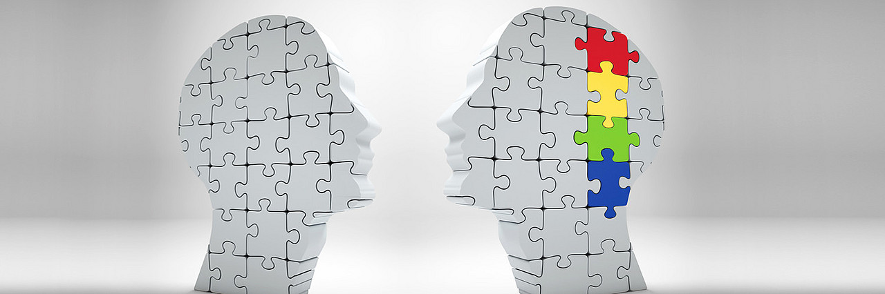 Puzzleköpfe Grafik (Mopic/Shutterstock)