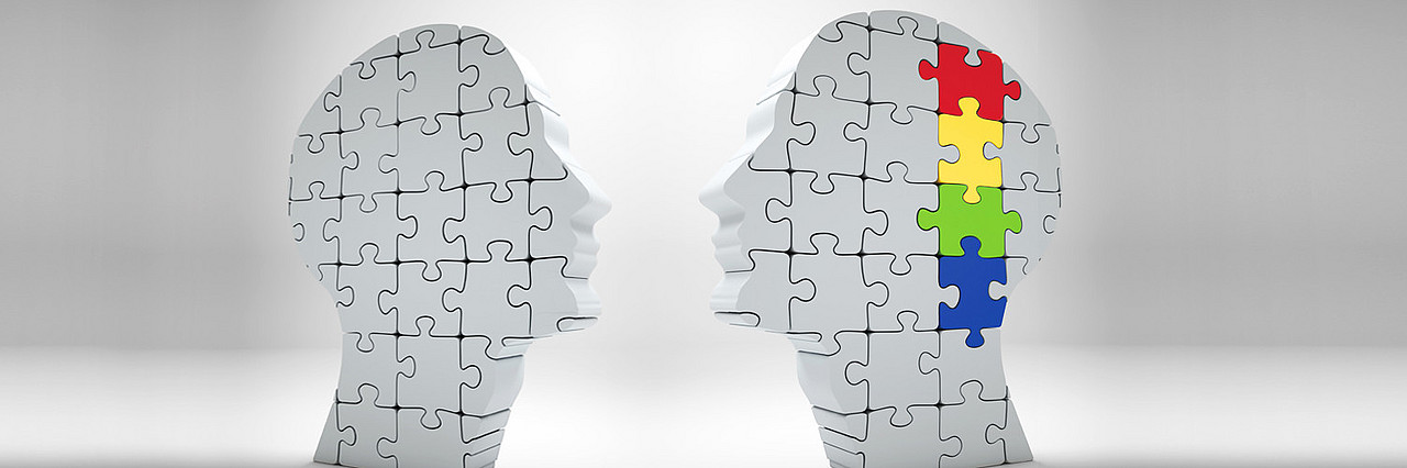 Puzzleköpfe Grafik (Mopic/Shutterstock)