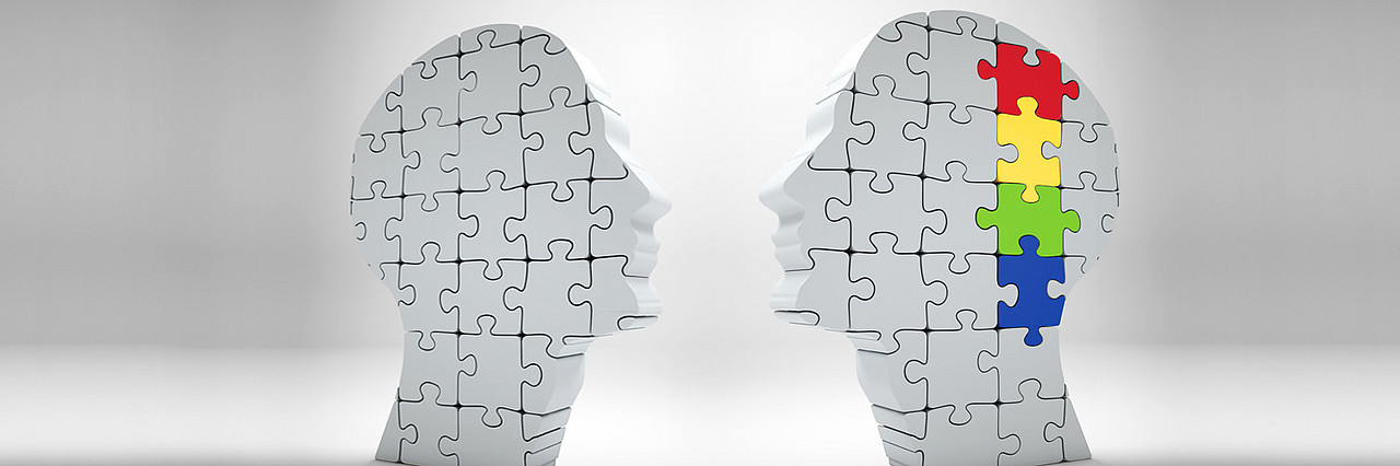 Puzzleköpfe Grafik (Mopic/Shutterstock)