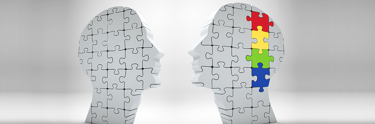 Puzzleköpfe Grafik (Mopic/Shutterstock)