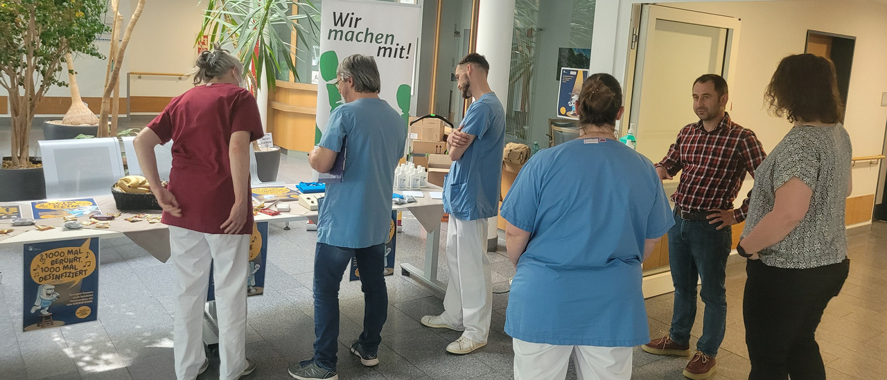 Händehygienetag bei der medbo (c) Schwab Christina