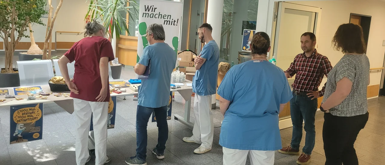 Händehygienetag bei der medbo (c) Schwab Christina