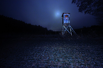 In der Nacht - Jägerin (Katharina Tenberge-Holzer)