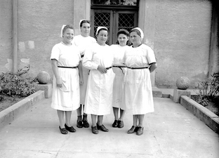 Krankenschwestern in Karthaus der 1950er Jahre (medbo)