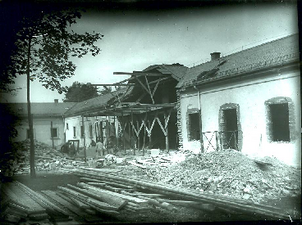 Baustelle in "Karthaus" um 1890 (medbo)