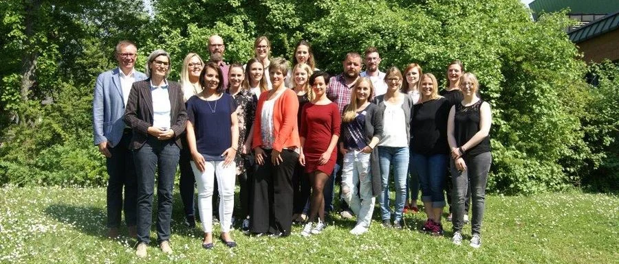 Gruppenfoto Praxisanleiter:innen Abschluss 2018 (medbo)