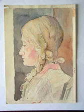 Käthe, ohne Datum, Hermann Rehbach (Sammlung Vierzigmann | medbo)