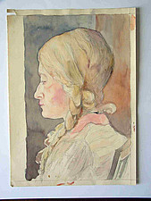 Käthe, ohne Datum, Hermann Rehbach (Sammlung Vierzigmann | medbo)