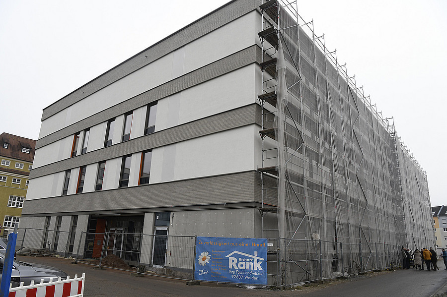 Außenansicht Neubau KJPP Weiden (c) Johannes Müller