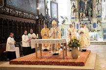 Bischof Voderholzer hält die heilige Messe in St. Vitus, medbo Bezirksklinikum (c) medbo KU | Katharina Tenberge-Holzer