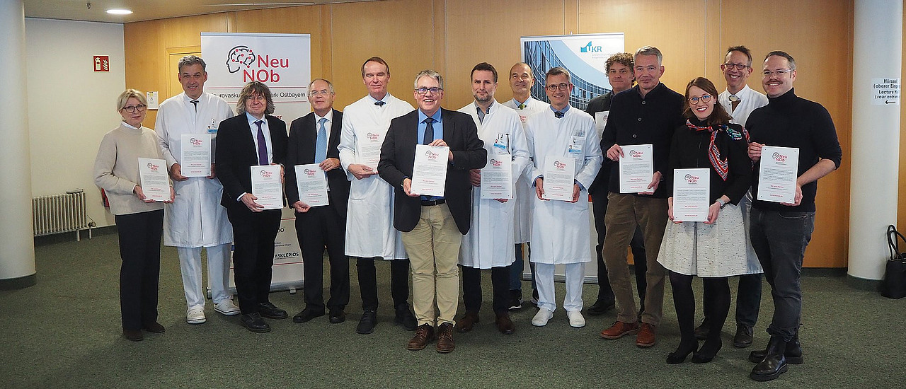 Gruppenbild Neurologie Netzwerk Regensburg 2023