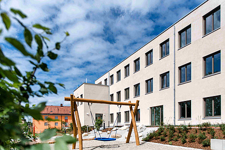 KJPP Amberg Ostseite Spielplatz (Frank Hübler/medbo)