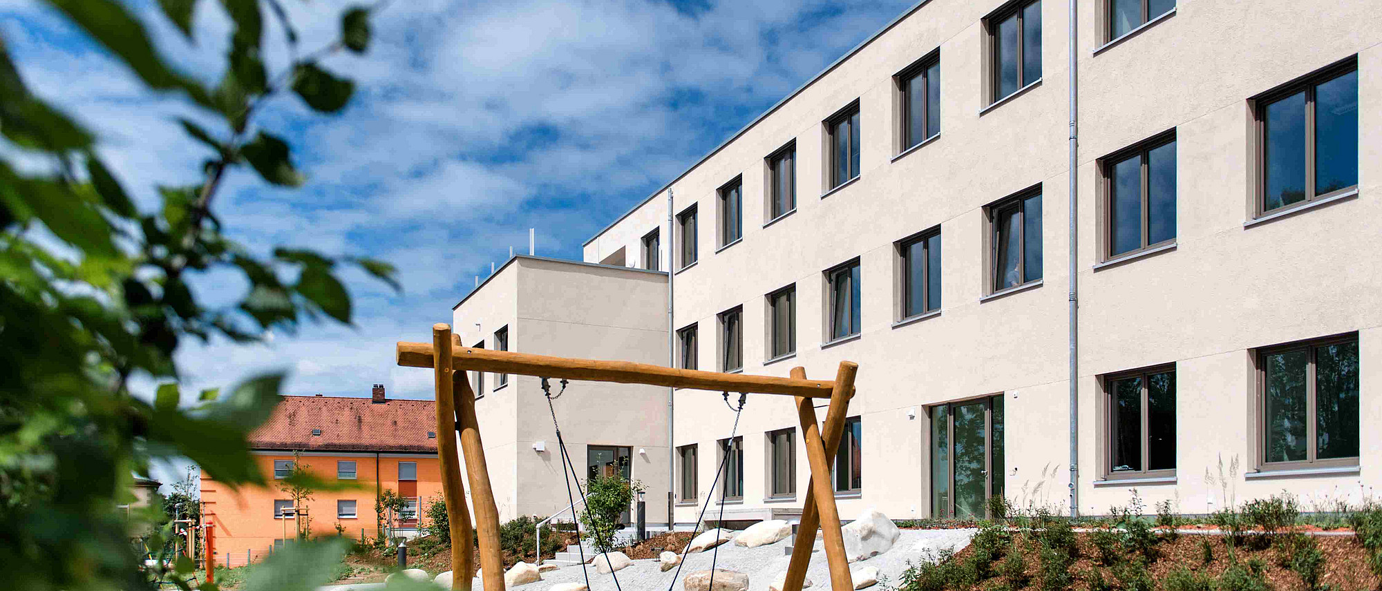 KJPP Amberg Ostseite Spielplatz (Frank Hübler/medbo)