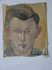 Portrait eines jungen Mannes, ca. 1935, Hermann Rehbach (Sammlung Vierzigmann |medbo)