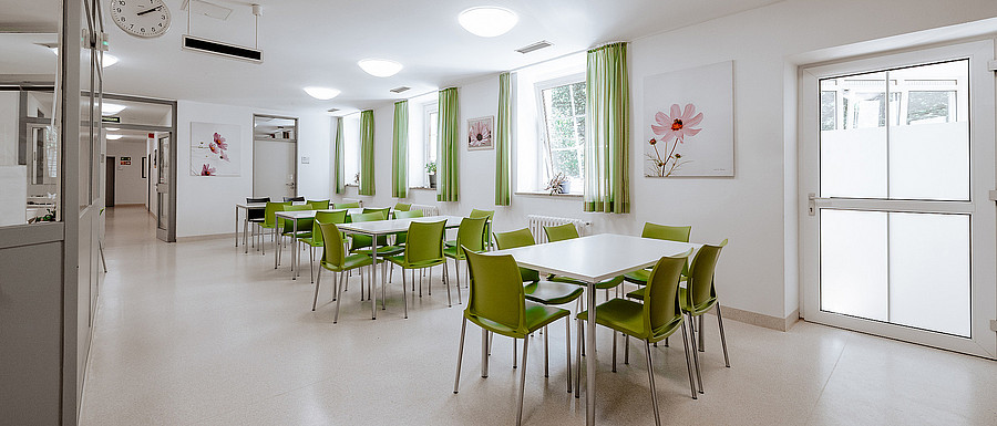 Psychiatrische Tagesklinik HAUS 13 BKR Pausenraum (Frank Hübler | medbo)