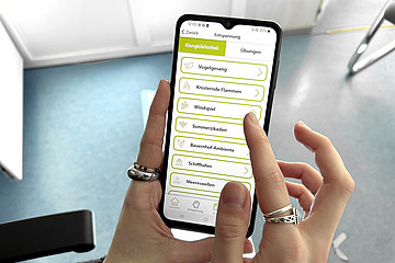 Im Fokus der medbo Studie steht die App SilentCloud © medbo/K. Tenberge-Holzer 
