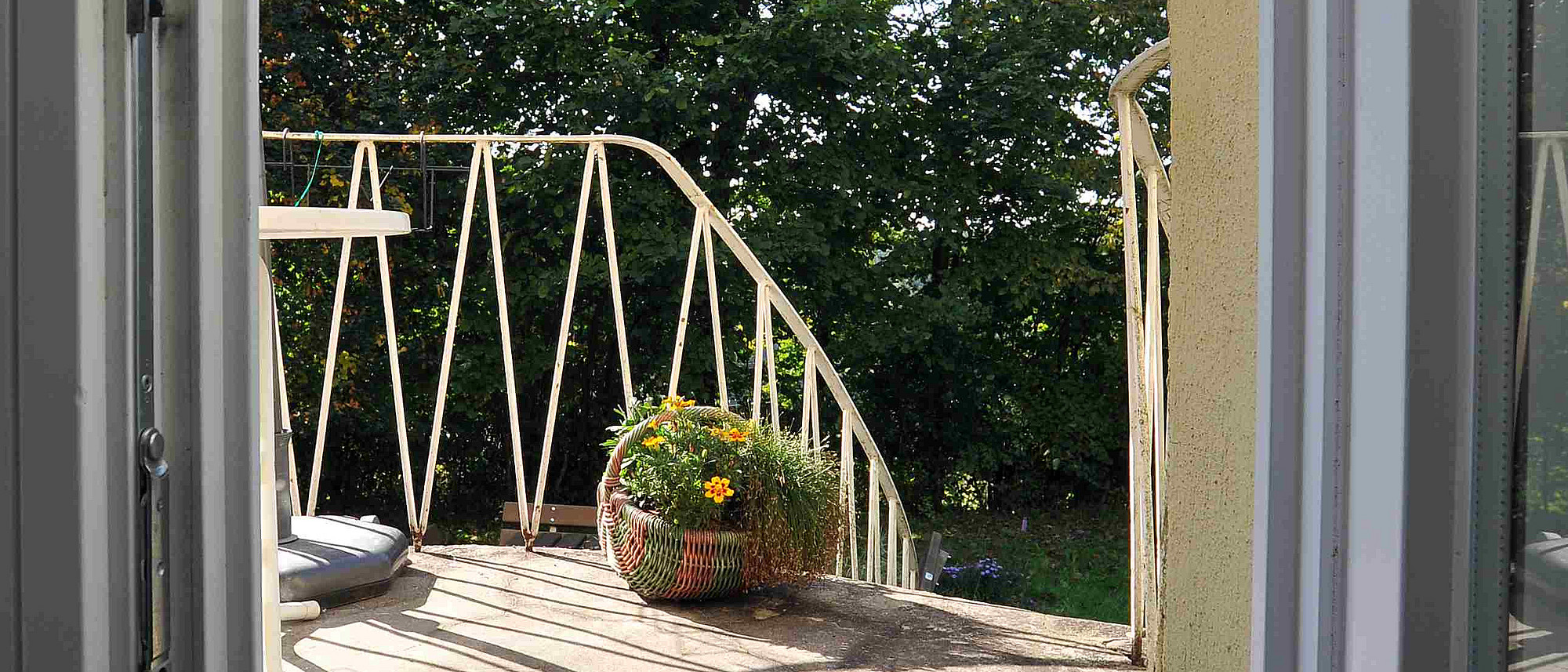 Terrasse Wohnheim Wöllershof (Frank Hübler | medbo)