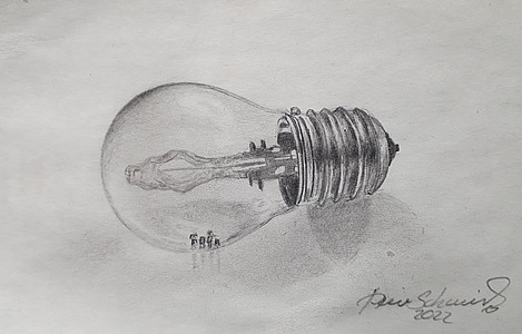 Dinge, die rumliegen - Glühlampe (Hein Schmid)