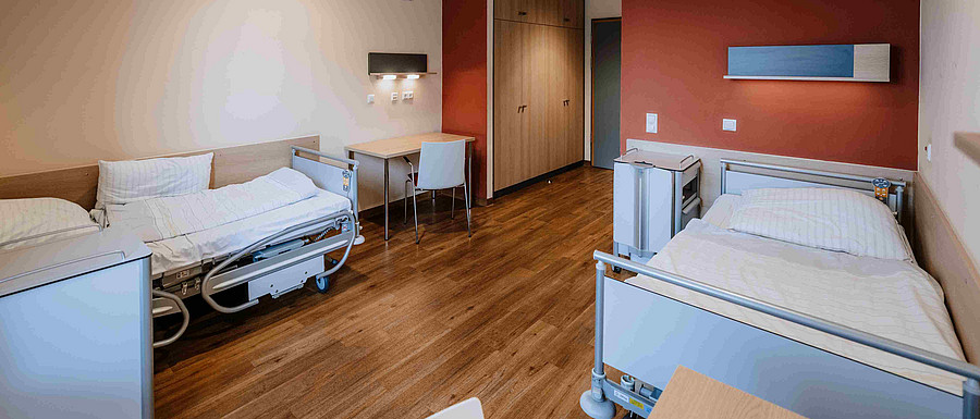 Patientenzimmer Zentrum für Psychiatrie Cham (Frank Hübler | medbo)