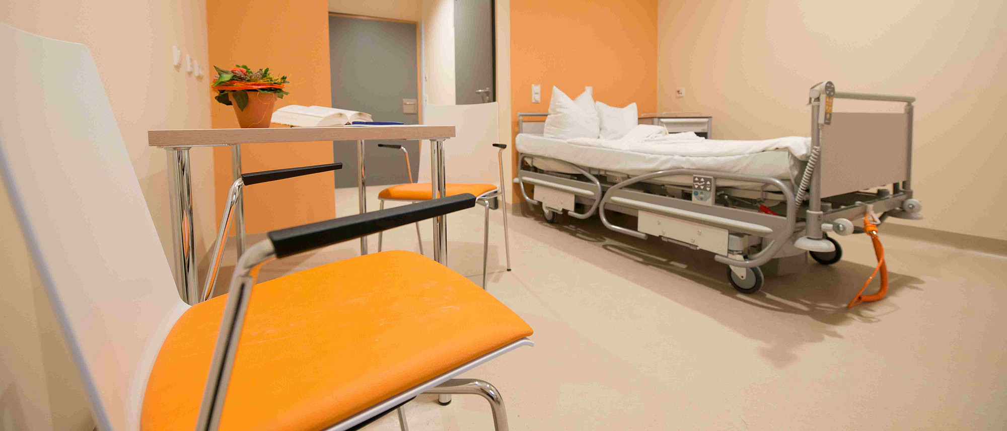 Patientenzimmer Zentrum Cham (Frank Hübler/medbo)