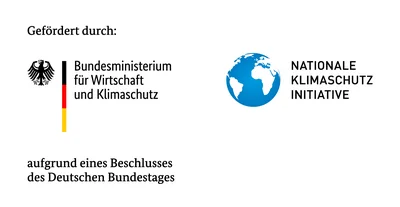gefördert durch Bundesministerium für Wirtschaft und Klimaschutz und Nationale Klimaschutzinitiative
