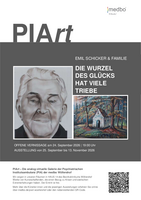 Plakat PIArt Emil Schicker (medbo KU - Wöllershof 2026)