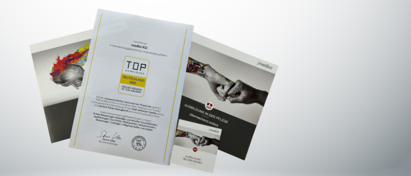 Zertfikat TOP Ausbildung Deutschland 2025 (medbo | Astrid Herzog)