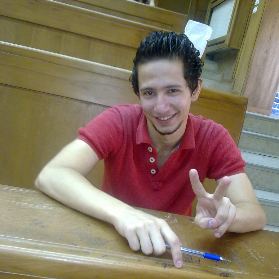 Alkamel Ammar als Student in Damaskus // © Alkamel Ammar