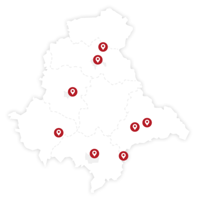 medbo Oberpfalzkarte Standorte 2023 ohne Text