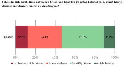 Statistik zur KJP-Studie: Wie oft fühlen sich Kinder & Jugendliche im Alltag belastet?