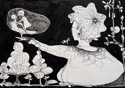 'Lass los' flüsterte die Zeit und hörte auf zu existieren (Barbara Katharina Bayer)