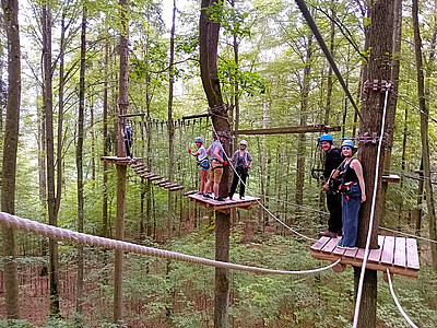 Kletterwald Ausflug 2024