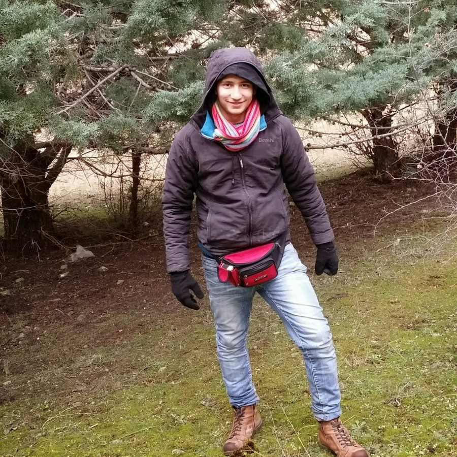 Alkamel Ammar auf dem Fluchtweg // © Alkamel Ammar