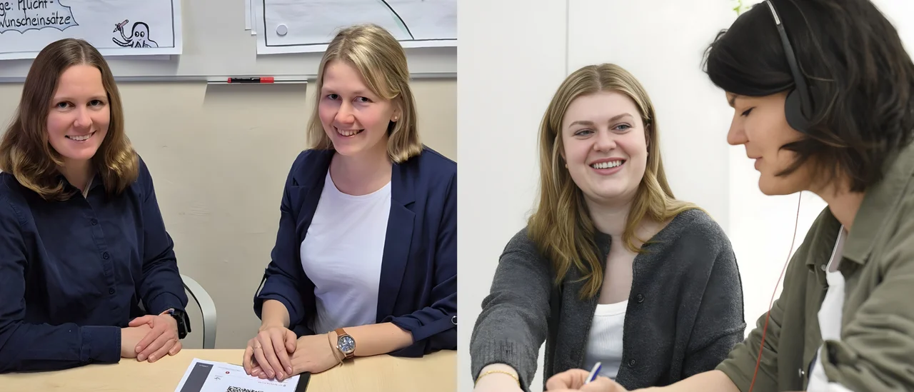 Ausgezeichnete Praxisanleitung bei der medbo (c) medbo KU / Kerstin Erbrich, Johannes Müller