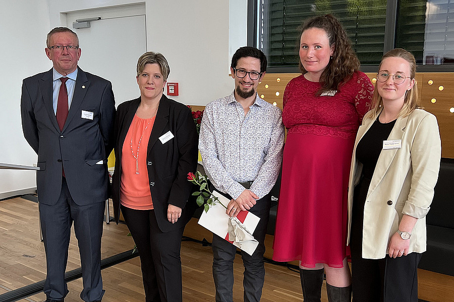 Examensfeier Pflegefachmann Herr Alkamel Ammar